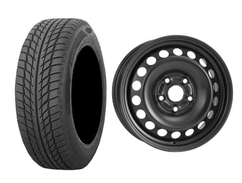 Roata completa VW Golf 7, Skoda Octavia 3, Seat Leon janta otel ALCAR 7755 6x15 + anvelopa Iarna Westlake SW608 195/65R15 91H Roti complete Skoda